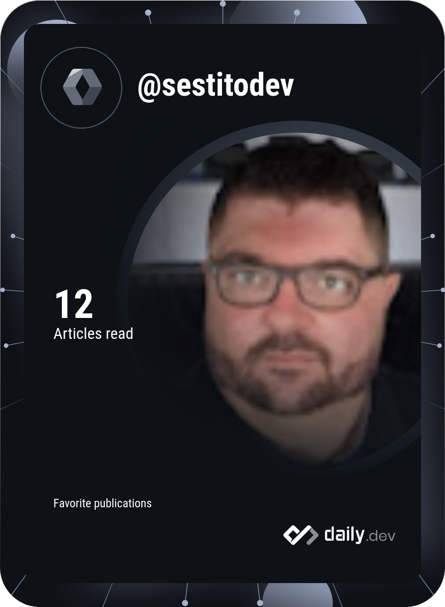 Sestito, William's Dev Card