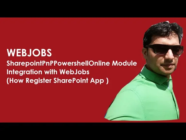 (7/7) WebJobs:  Connect to the SharePoint and deploy as an Azure WebJobs