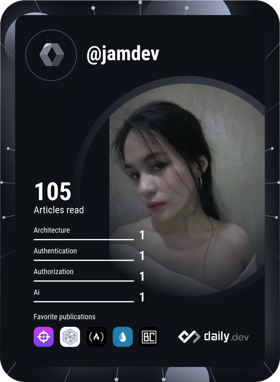 Joana Monique Torres's Dev Card