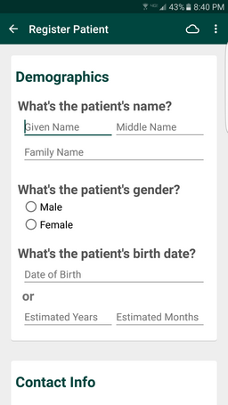 Register Patient