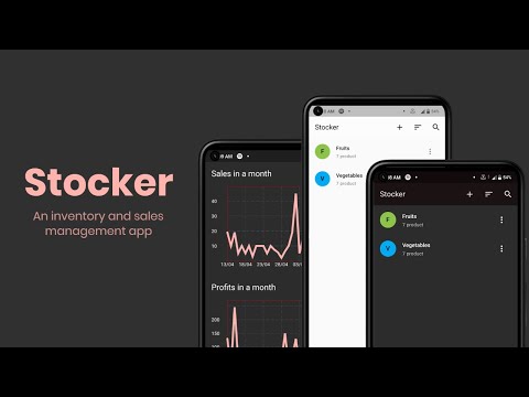 Stocker - An Inventory and CRM app made using Flutter and Appwrite