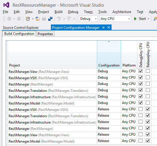 Build Configuration