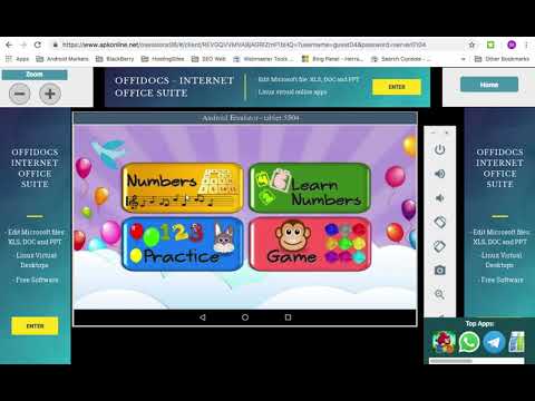 ApkOnline android online emulator educational games