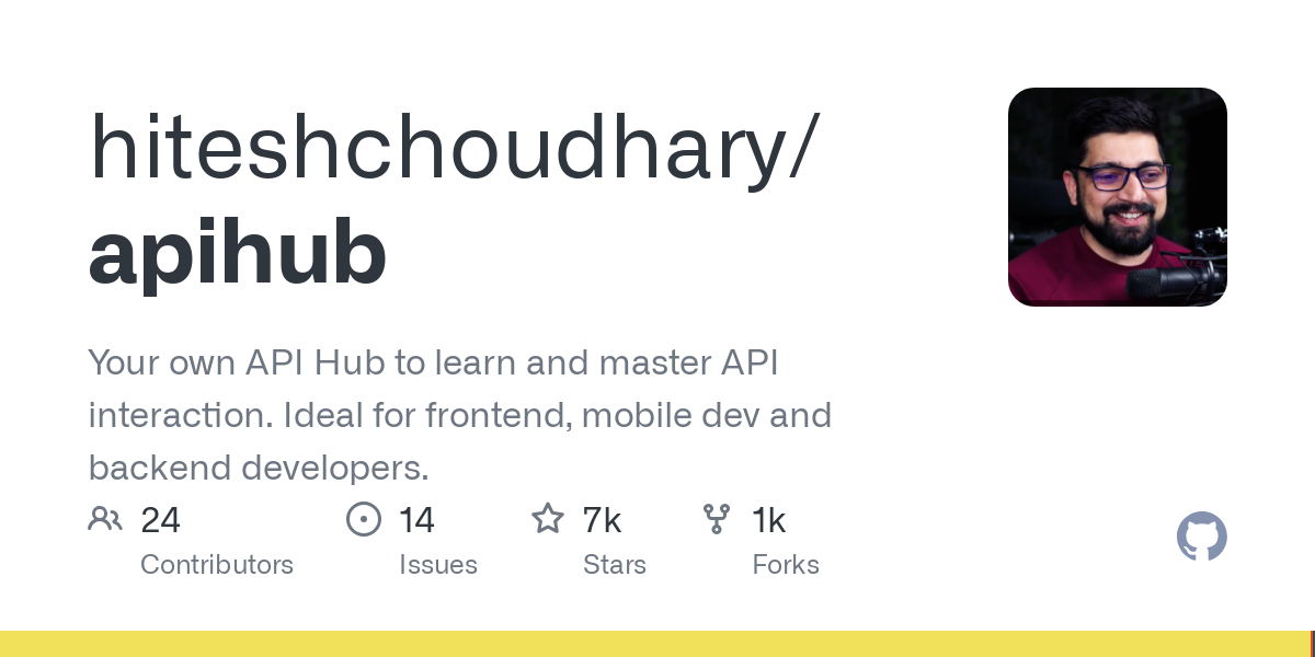 hiteshchoudhary / apihub