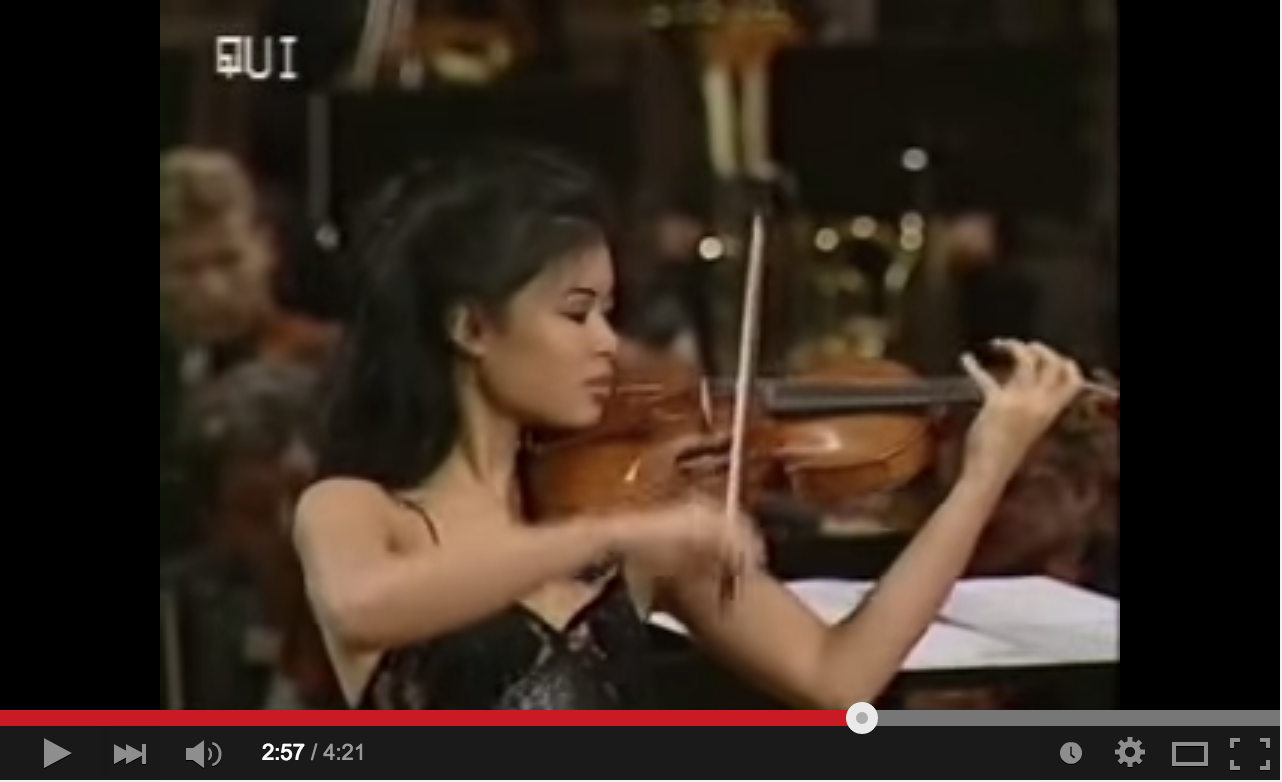 Vanessa-Mae plays Toccata