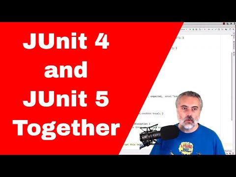 Video Showing Both JUnit 4 and JUnit 5 from Command Line