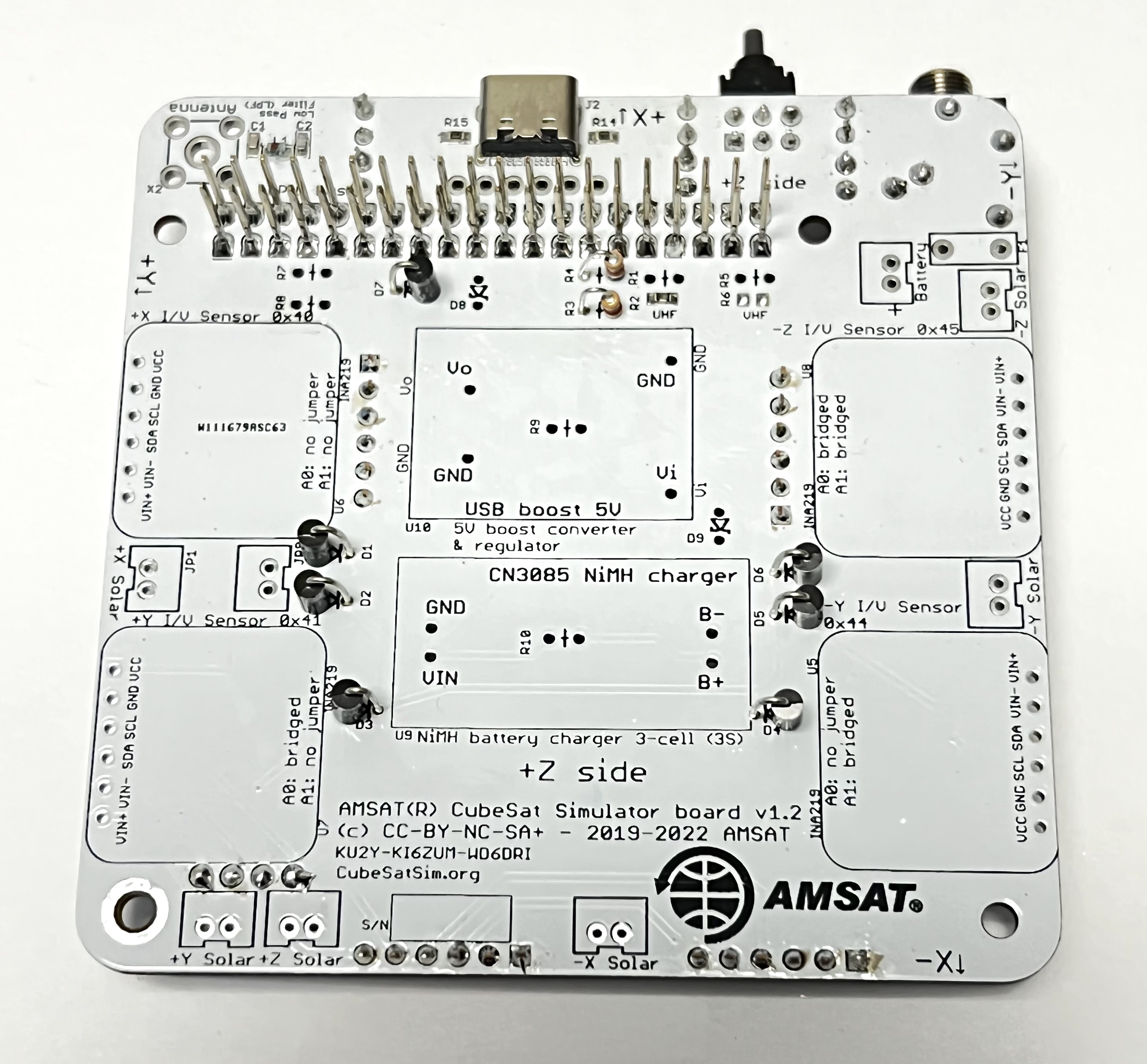 PCB with diodes