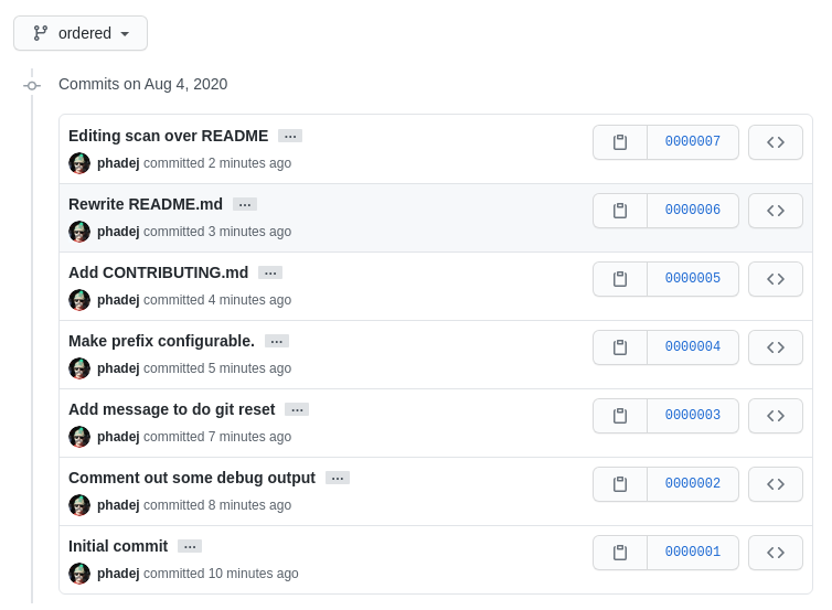 third GitHub screenshot