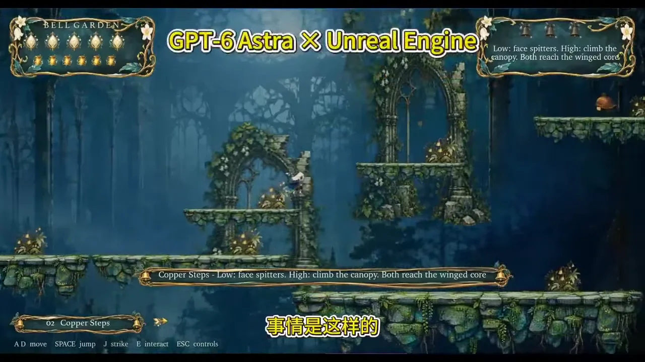 我让 GPT-6 Astra 做了个游戏，然后让它自己玩、自己录屏，再剪一段开发实录。 result preview