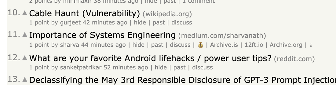 A screenshot of the script in multiple posts page