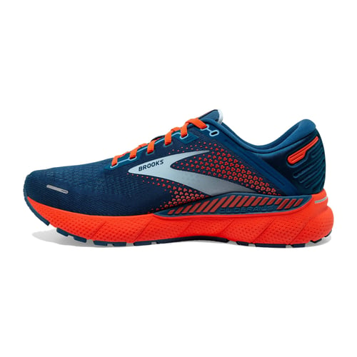 brooks-adrenaline-gts-22-mens-running-shoes-blue-light-blue-orange-size-7-5-width-d-medium-2