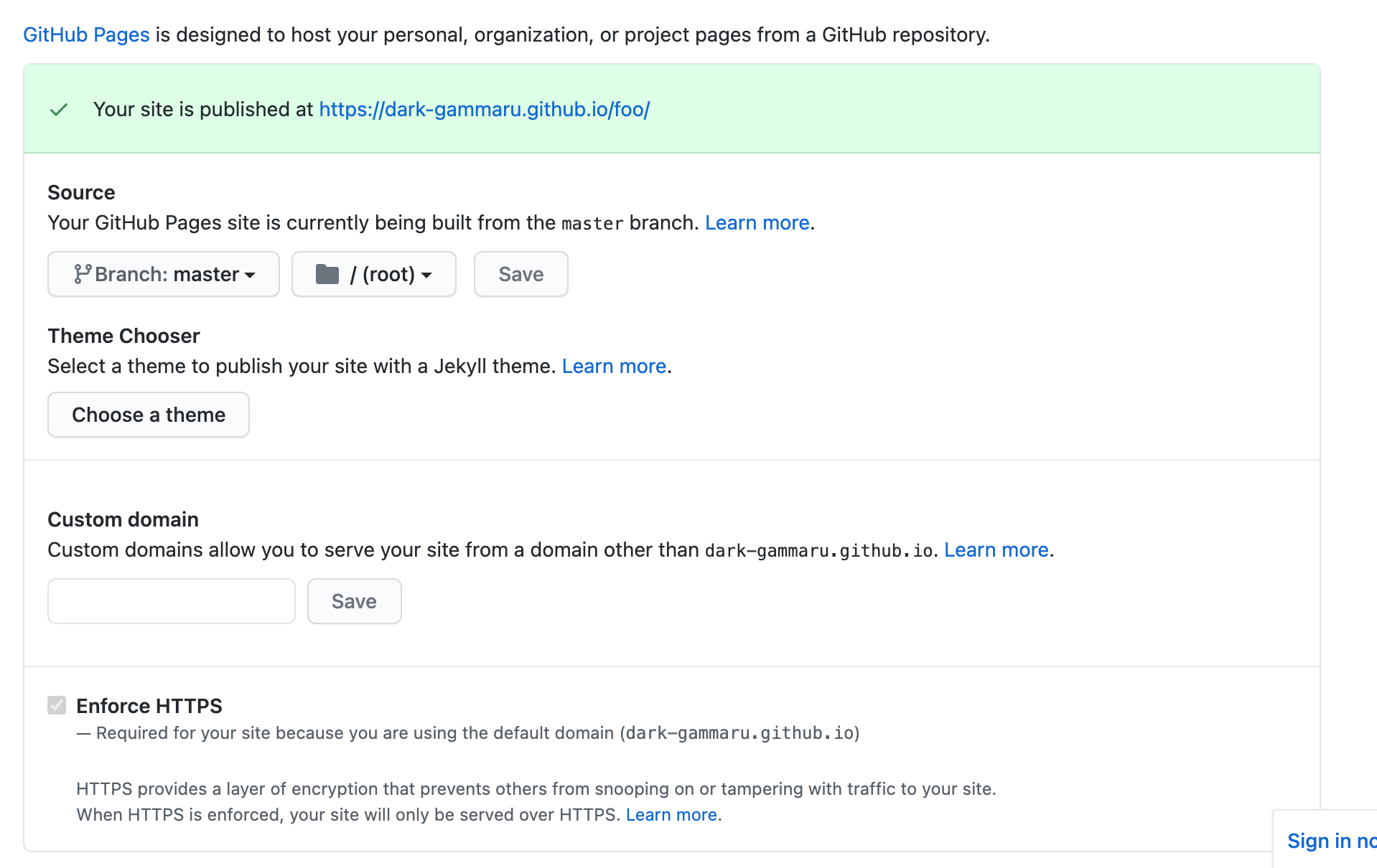 github pages