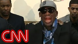 Dennis Rodman lashes out at CNN's Chris Cuomo on Kenneth Bae question
