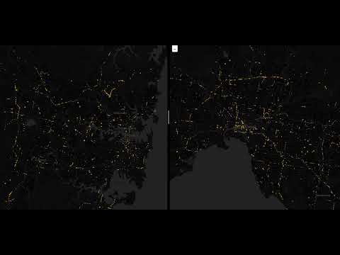 Locations Visualisation Example