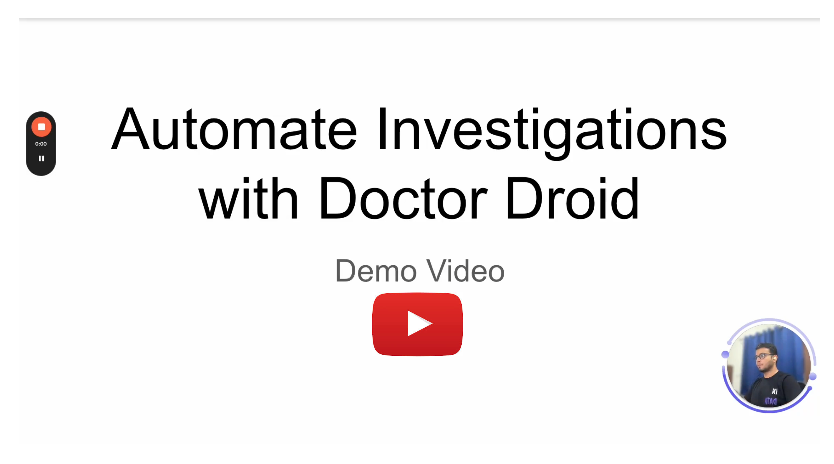 Doctor Droid Demo