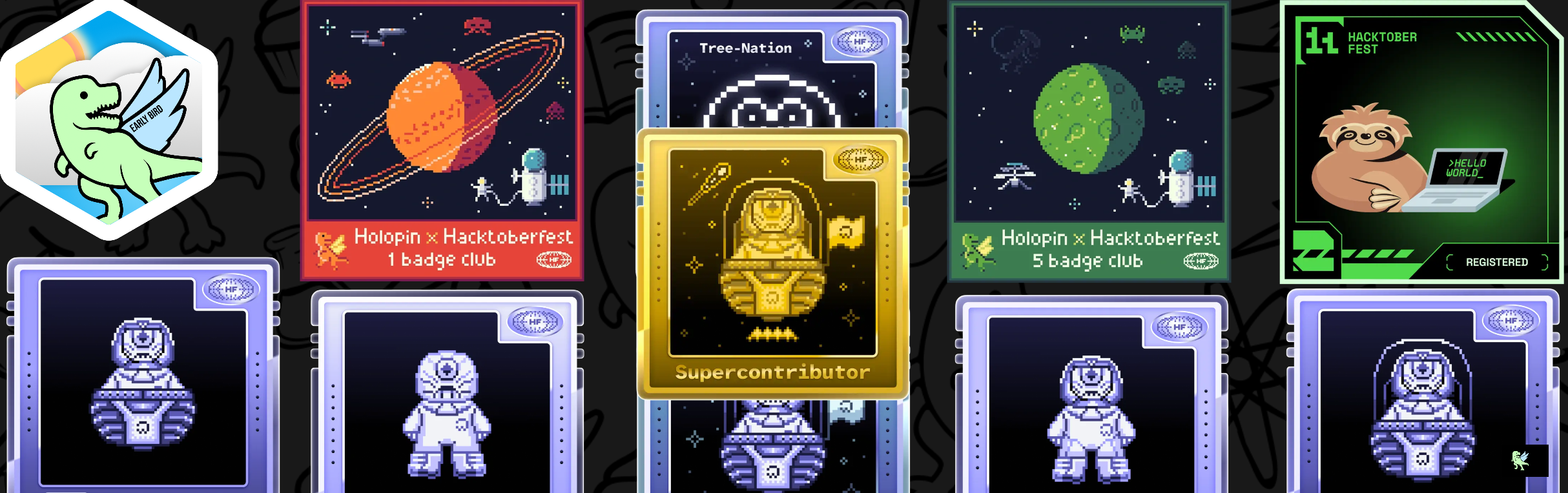 An image of @ashishcodejourney's Holopin badges, which is a link to view their full Holopin profile