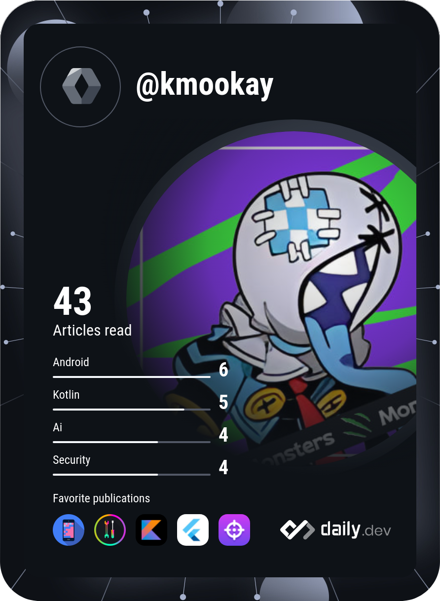 kmookay xiong's Dev Card