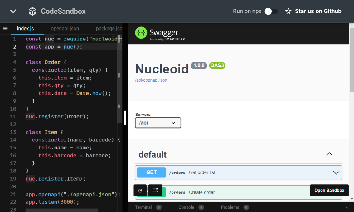 Nucleoid IDE 2