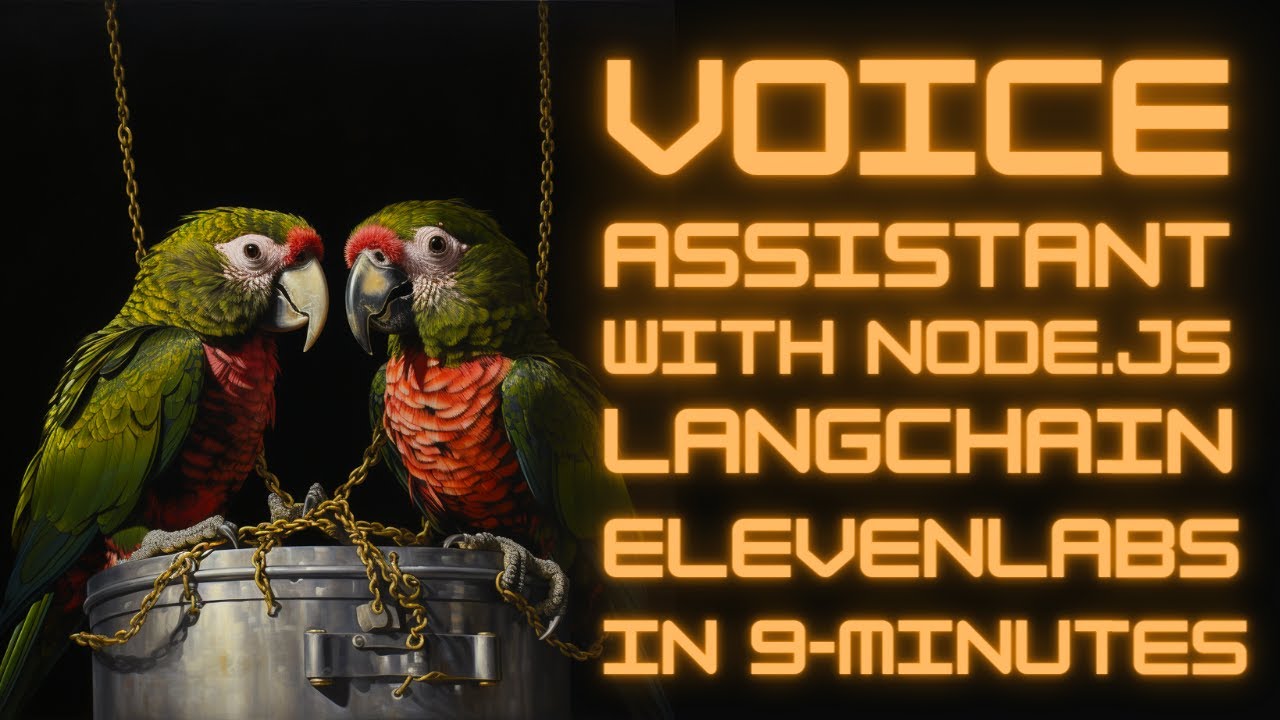 Create Your Own Voice Assistant with Node.js, Langchain & Eleven Labs in 9 Minutes