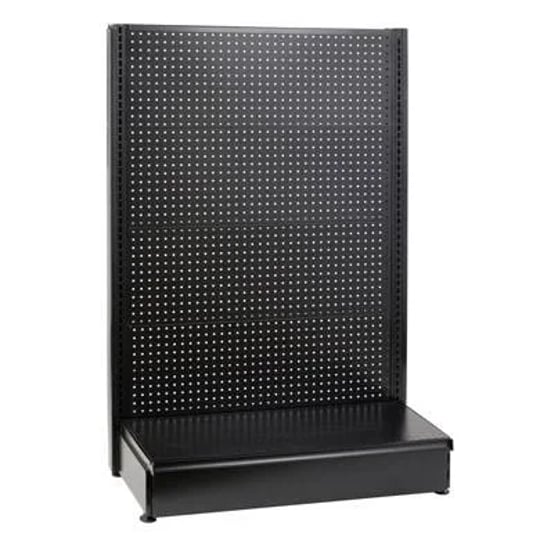 36-x-18-x-72-black-single-sided-pegboard-starter-gondola-merchandiser-1