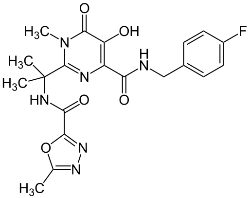 Raltegravir Strucrural Formulae V.1