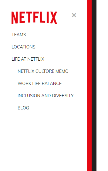 Netflix Navigation