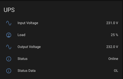 UPS Home Assistant