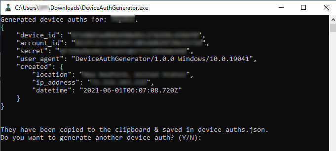 DeviceAuthGenerator