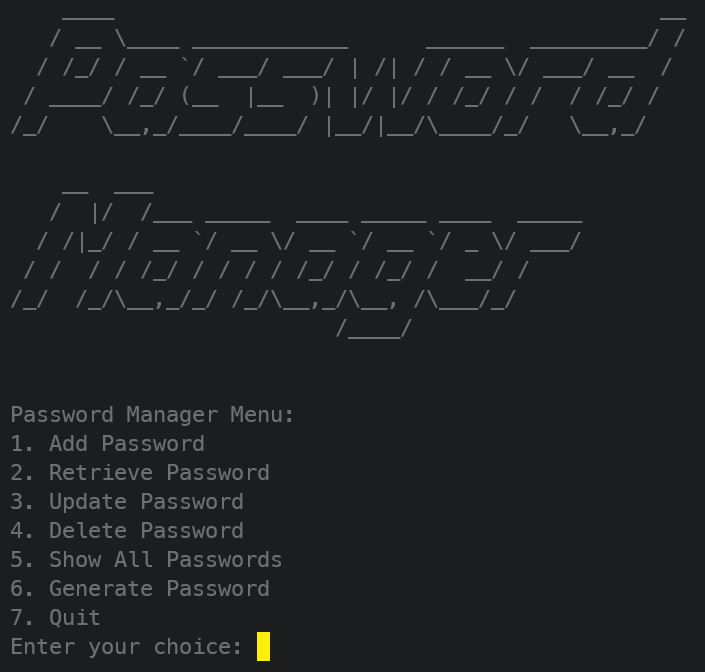 Password Manager