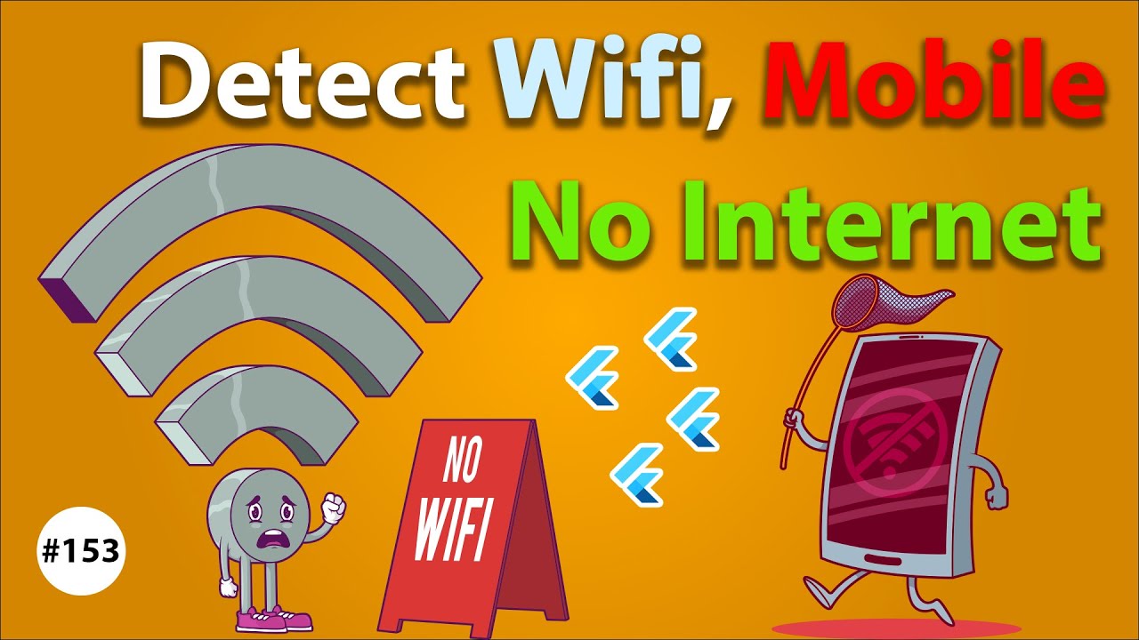 Flutter Tutorial - Detect Wifi, Mobile & No Internet YouTube video