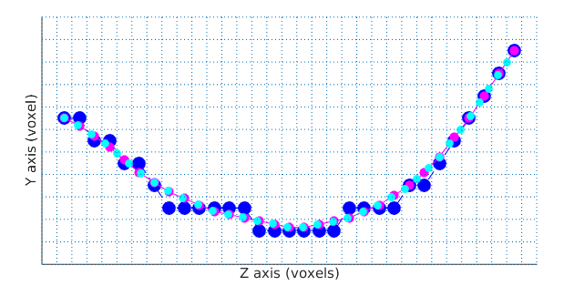 Trace ROI smooth sample