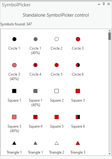 SymbolPickerStandaloneControl