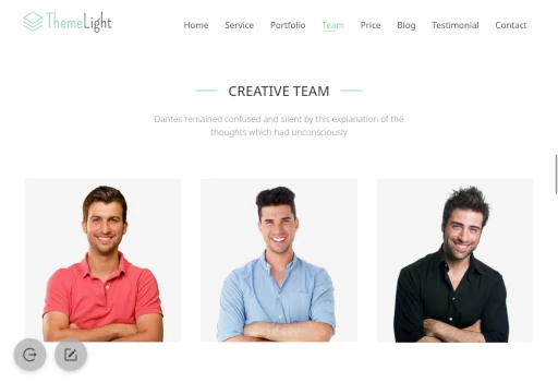 Theme Light Template