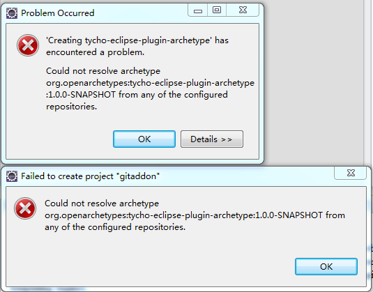 cannot-use-tycho-eclipse-archetype