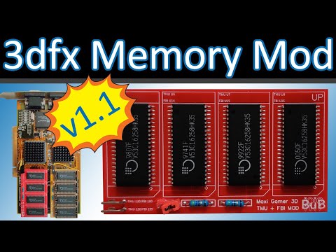 3Dfx Voodoo Memory Upgrade - 6MB MOD (Part 1)