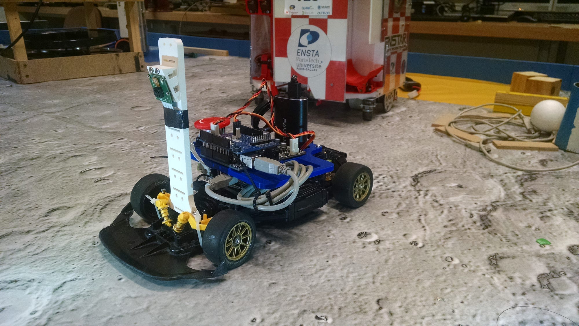 Autonomous Robot Racer: Scratch Mode