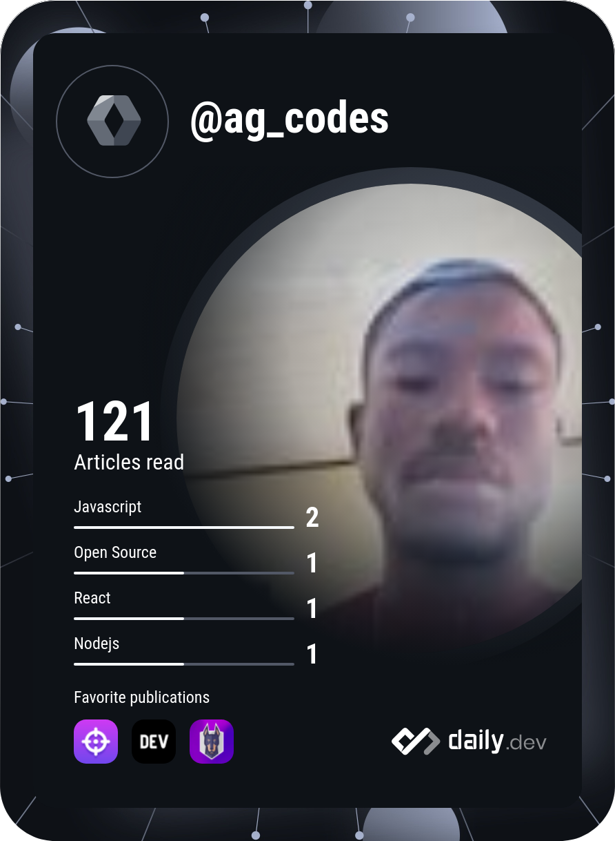 Agbama Akem's Dev Card