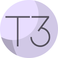 Logo for T3