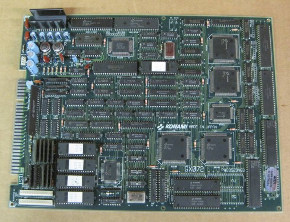 Original Simpsons JAMMA PCB