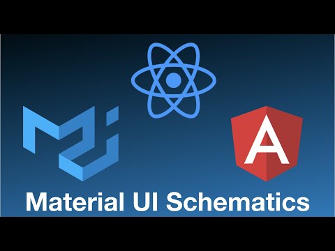 Material UI Schematics