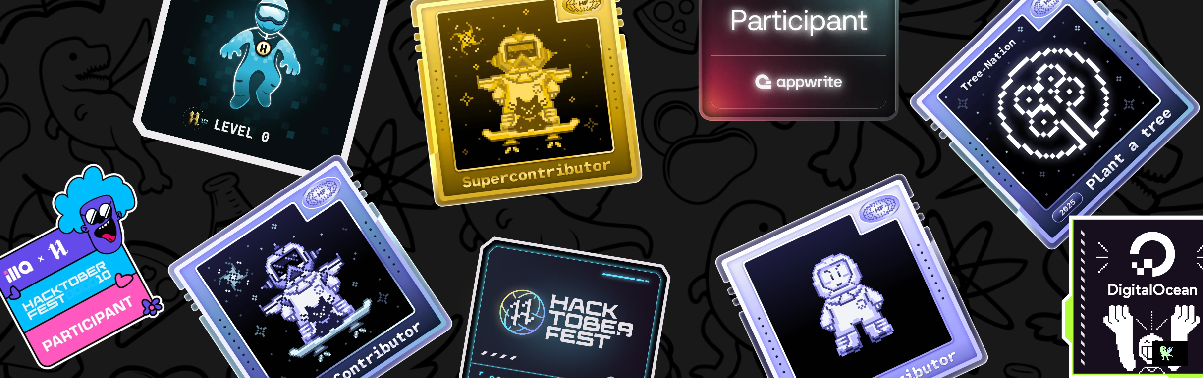 An image of @devaprasad2000's Holopin badges, which is a link to view their full Holopin profile