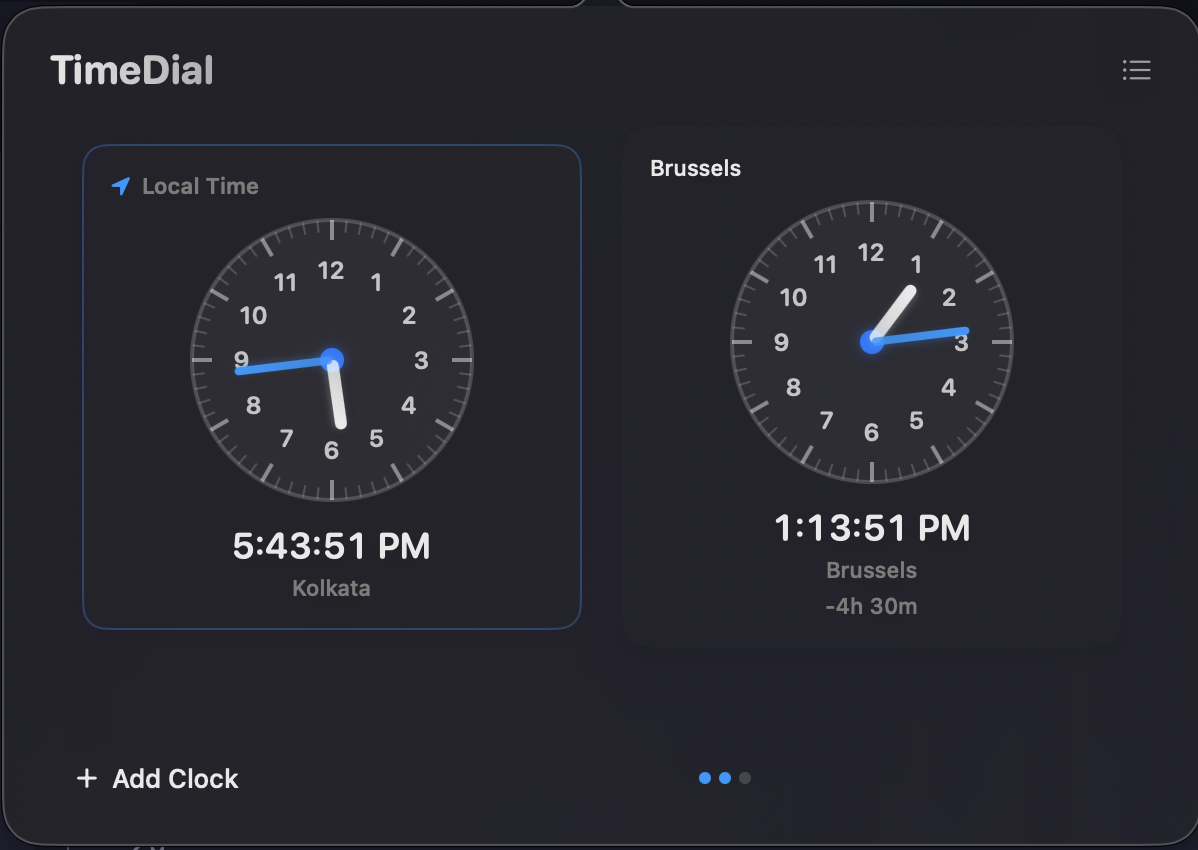 TimeDial preview