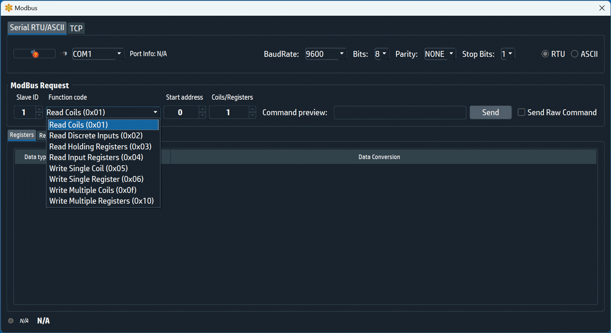 Modbus Client