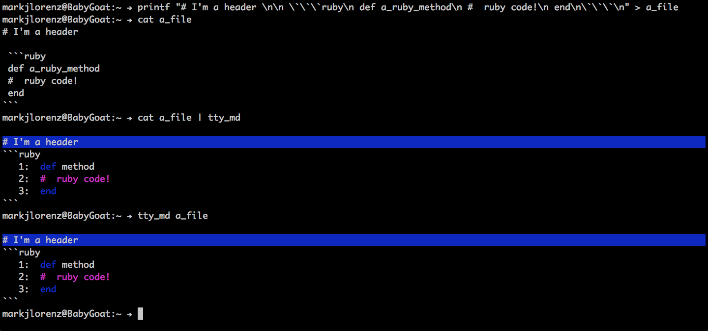 tty_md example