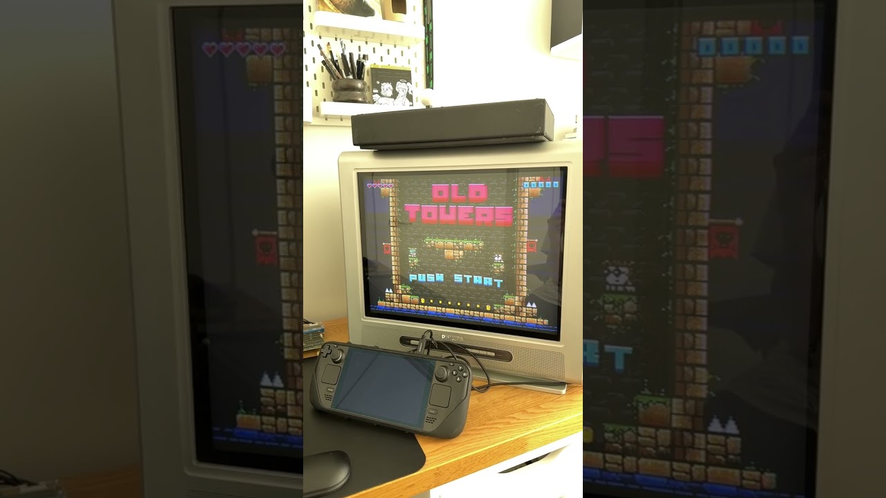 Steam Deck CRT demo (YouTube)