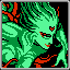 The Cloud of Darkness, an entity that appears feminine with green skin and hair on red tendrils