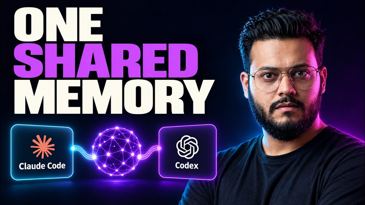 Watch the SuperLocalMemory demo: Claude Code and Codex sharing one memory