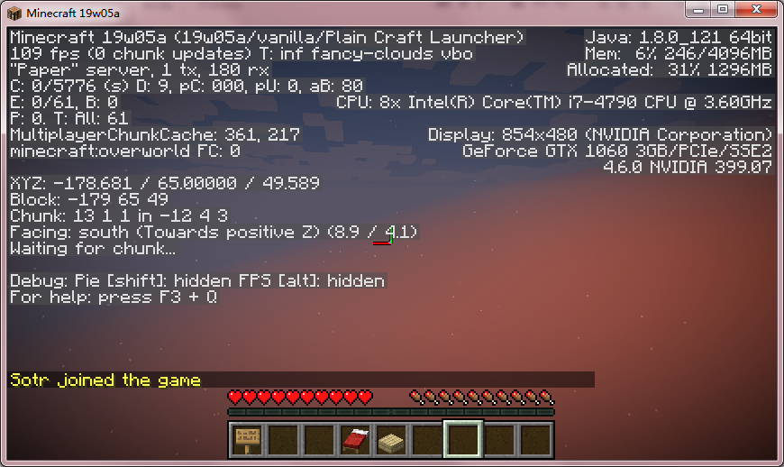 Waiting for chunks in 19w05a · Issue #1183 · ViaVersion/ViaVersion · GitHub