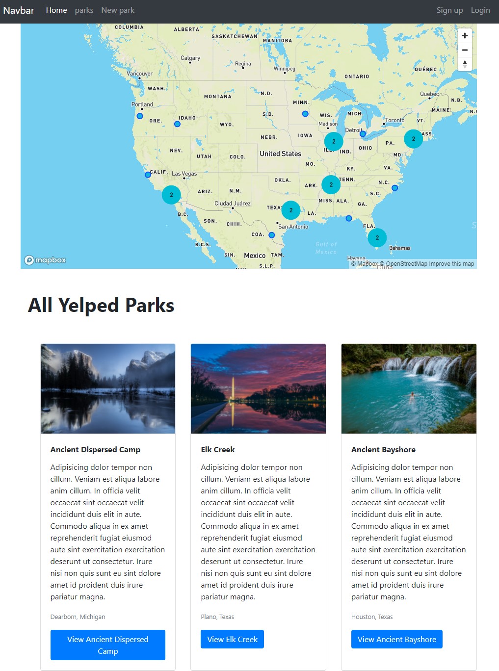 Parks Index