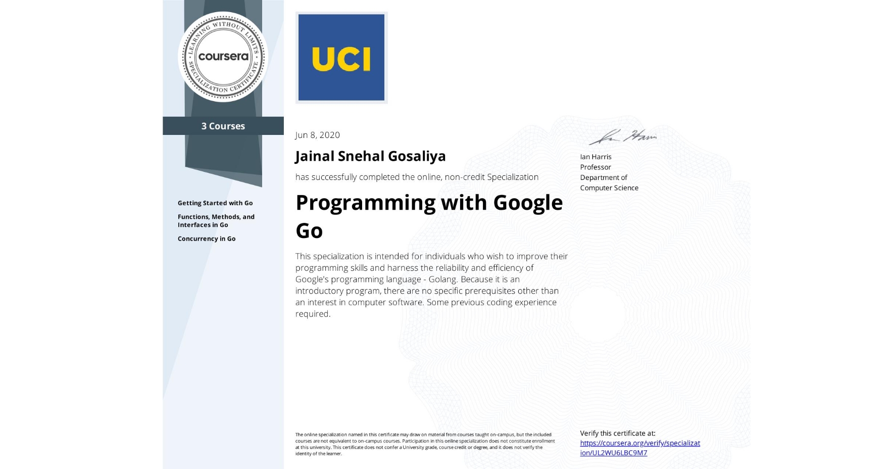 Programming with Google Go